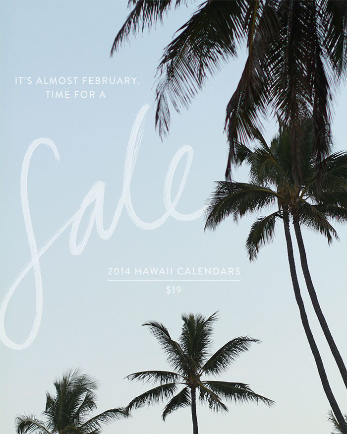 2014 Hawaii Calendars ON SALE